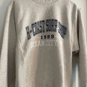 K Coast surf shop Gray Sweatshirt